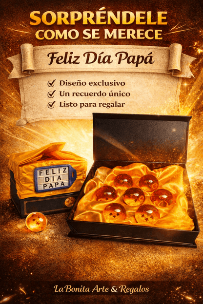 👉 Caja Regalo Dragon Ball para Papá – Edición Especial Dulce & Colección