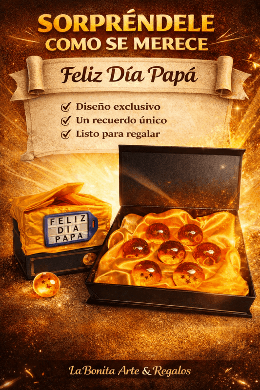 👉 Caja Regalo Dragon Ball para Papá – Edición Especial Dulce & Colección