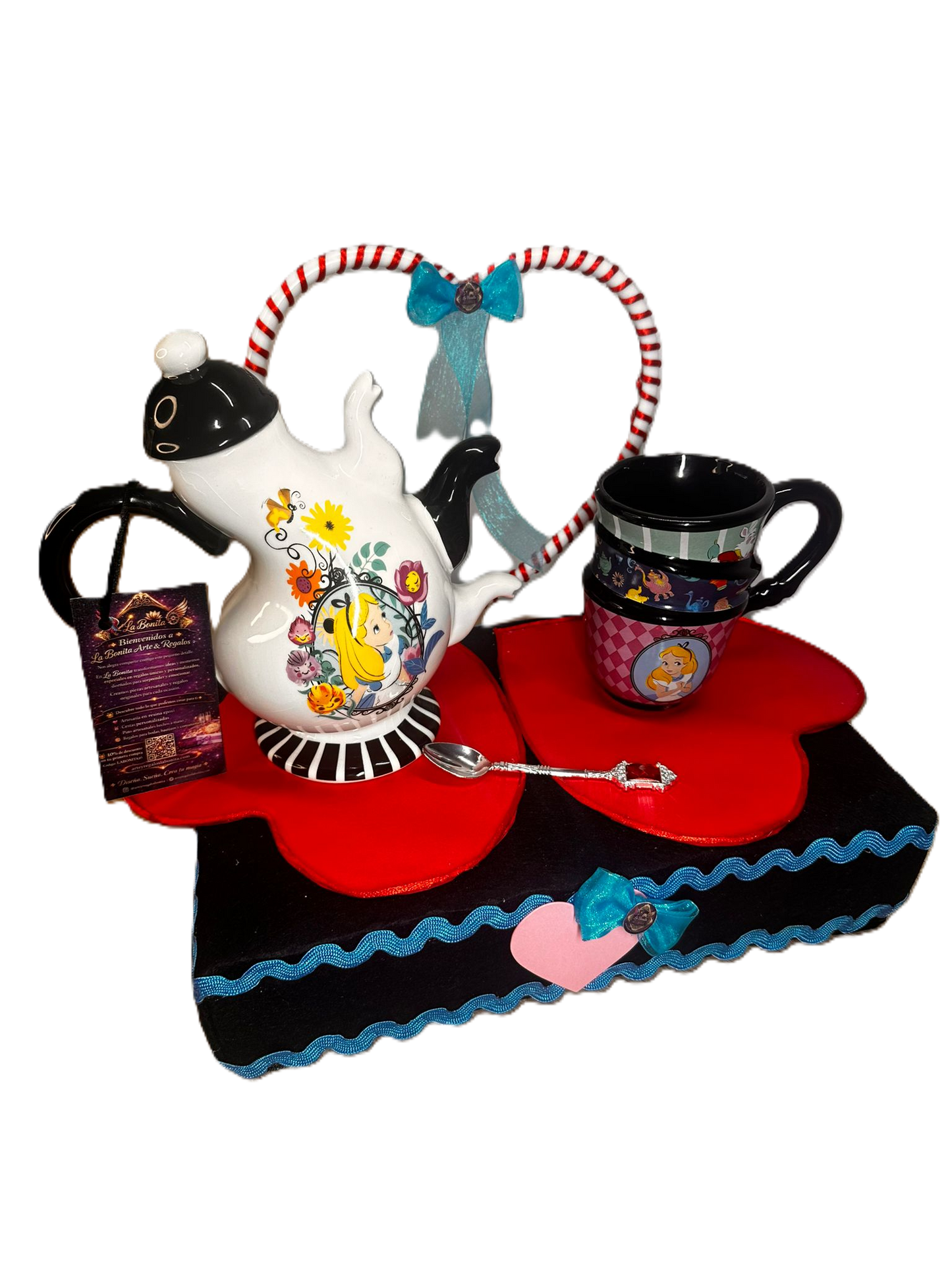 Regalo Alicia en el País de las Maravillas | Set de té original para sorprender