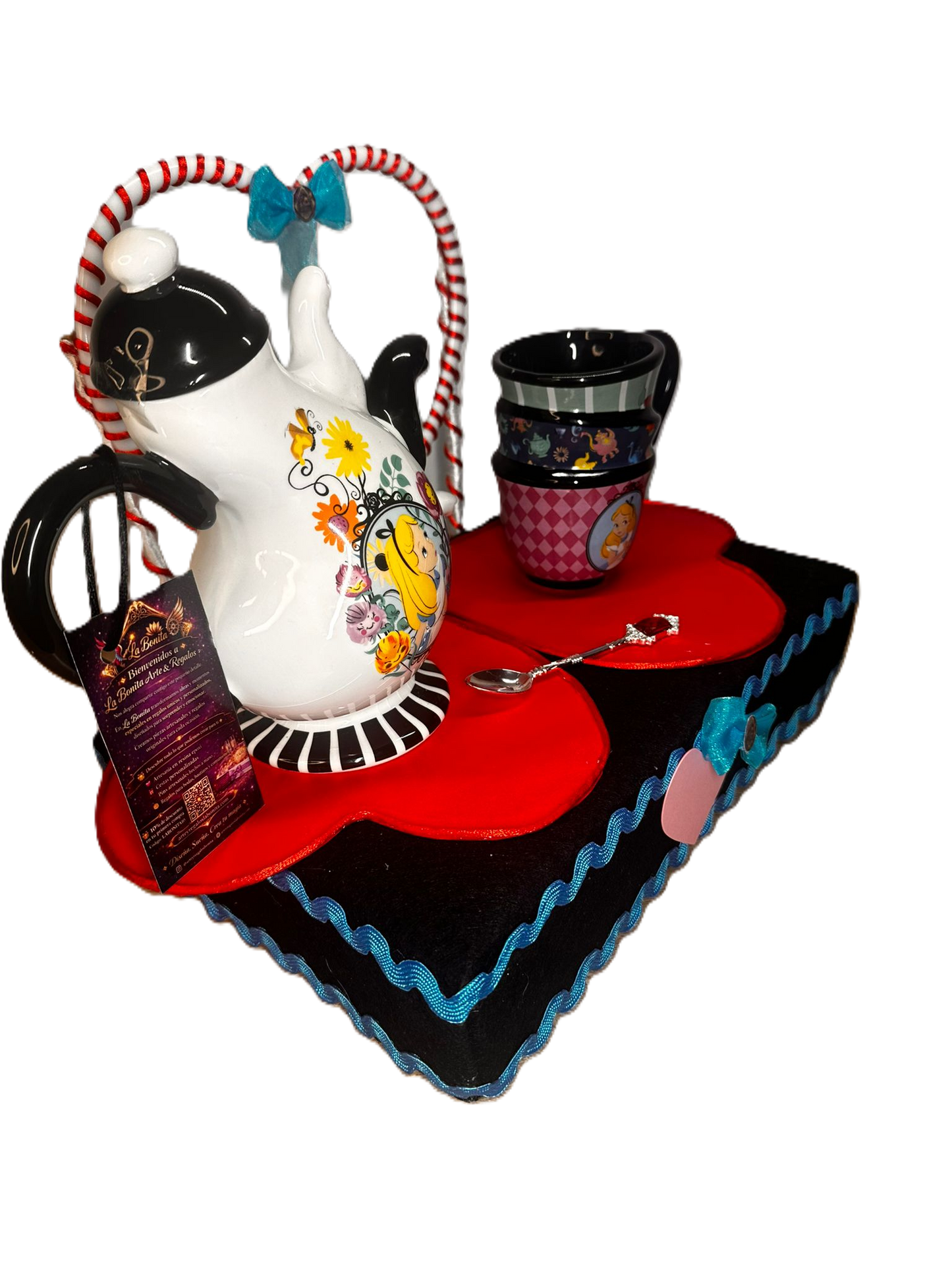 Regalo Alicia en el País de las Maravillas | Set de té original para sorprender