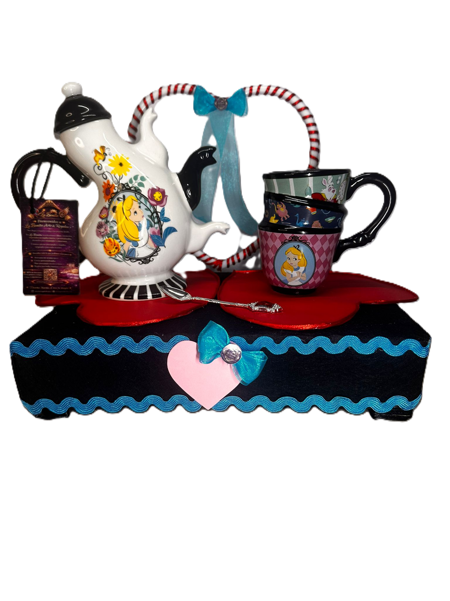 Regalo Alicia en el País de las Maravillas | Set de té original para sorprender