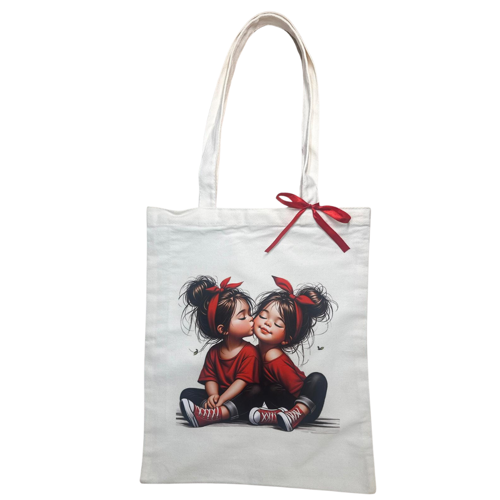 Bolso Tote Personalizado Hermanas – Un Regalo Único y Emotivo