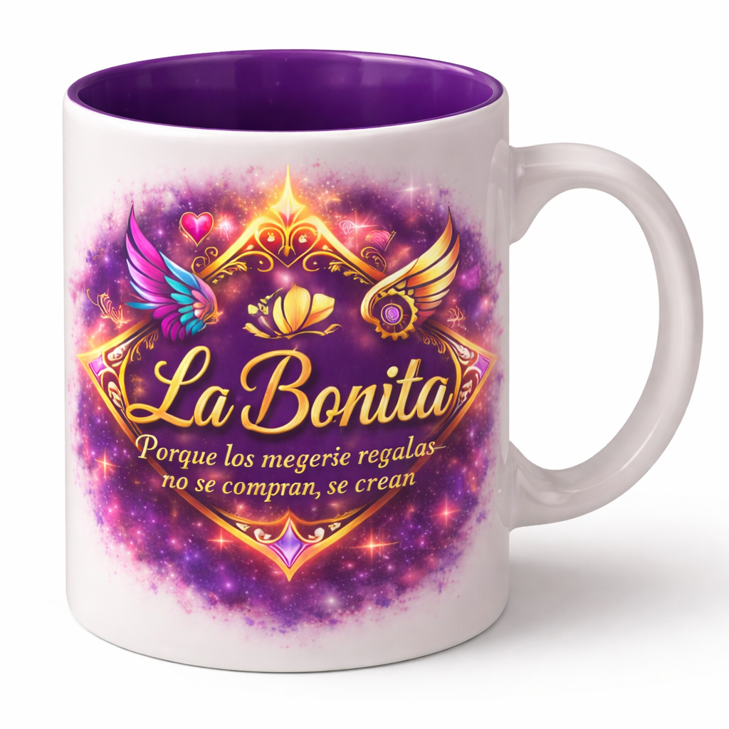 ☕ Taza Personalizable – La Bonita